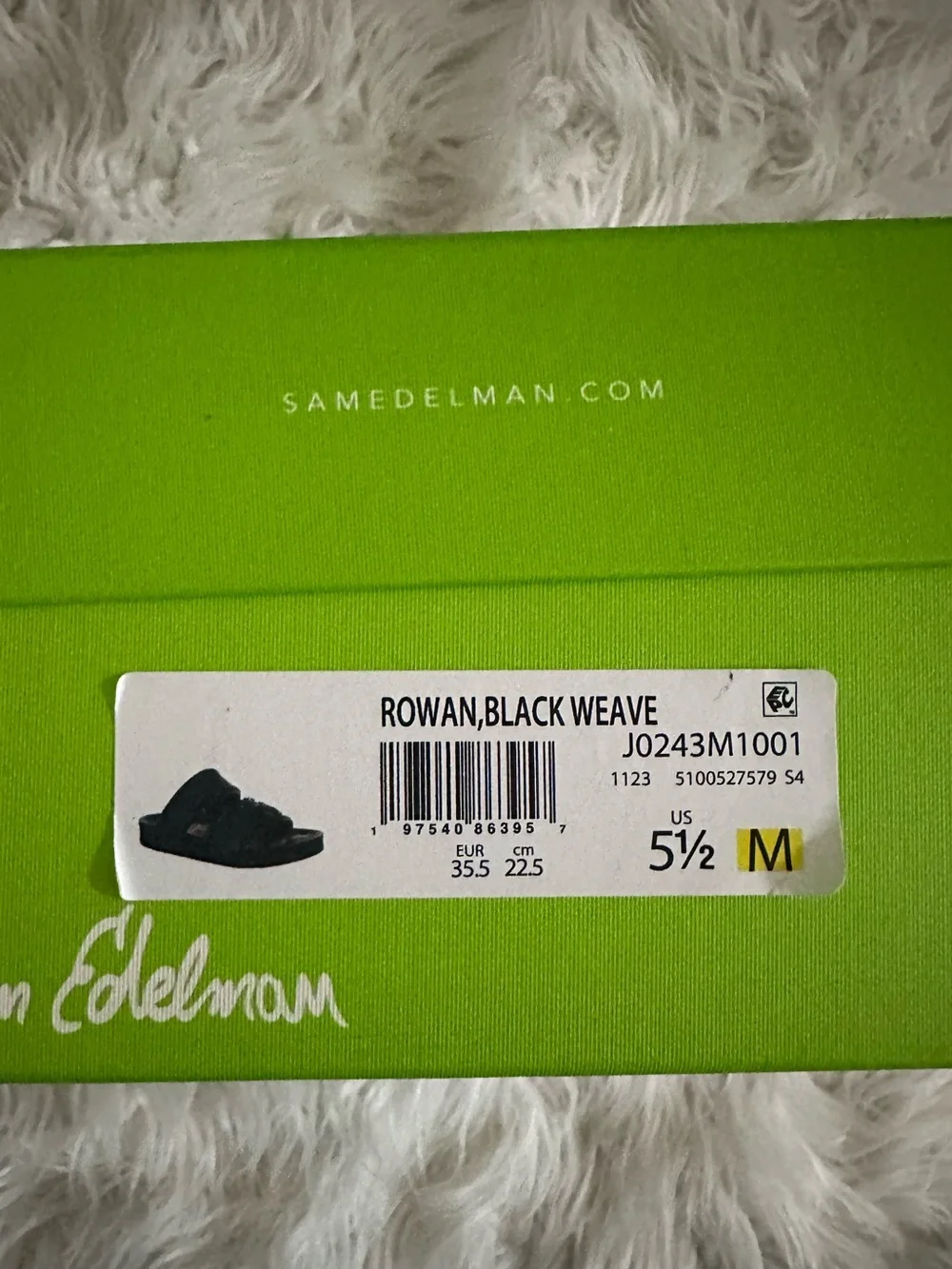 Sam Edelman Rowan Black Luxury Sandals